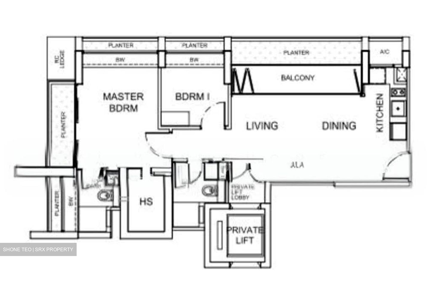 The Peak @ Cairnhill II (D9), Apartment #572562751